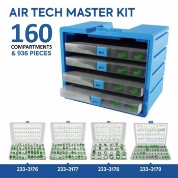 Air Tech Master O-Ring Kit 160 part numbers & 936 pieces
