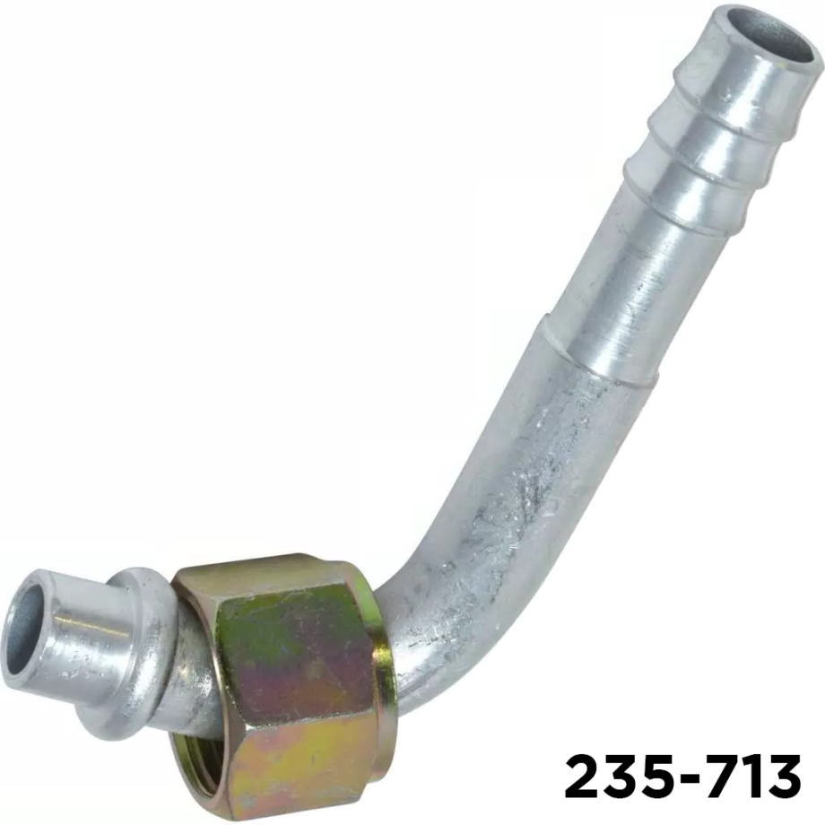 Fitting Barb 90 Degree #12 Female Oring x #12 Hose