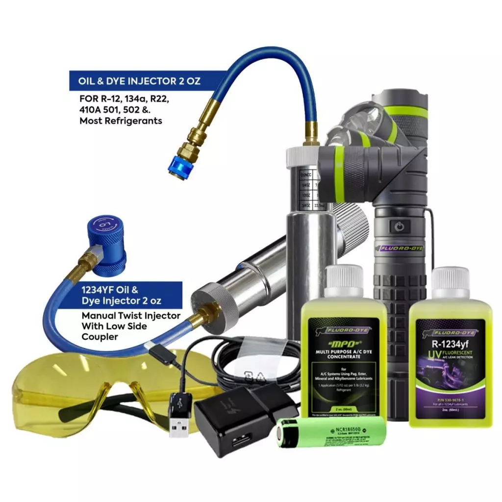 AC Leak Stop w Dye 1234YF, Treatments, A/C Chemical Product, Chemical  Product