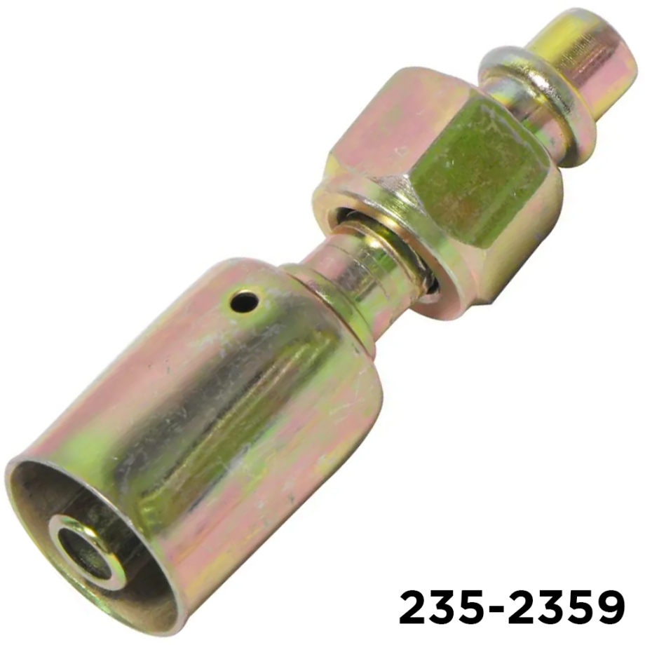 Beadlock Fitting Steel Straight #8 Female Oring x #8 Hose
