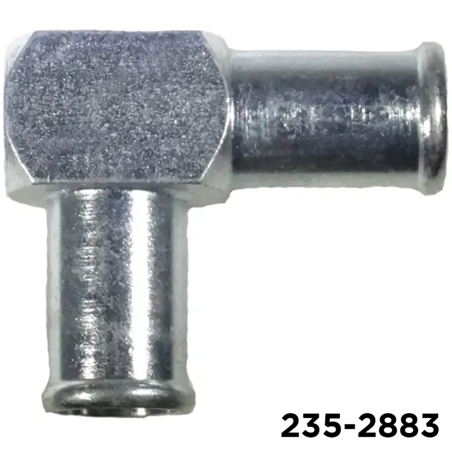 Fitting Adapter Heater 90 Degree 5/8 Hose x 5/8 Hose