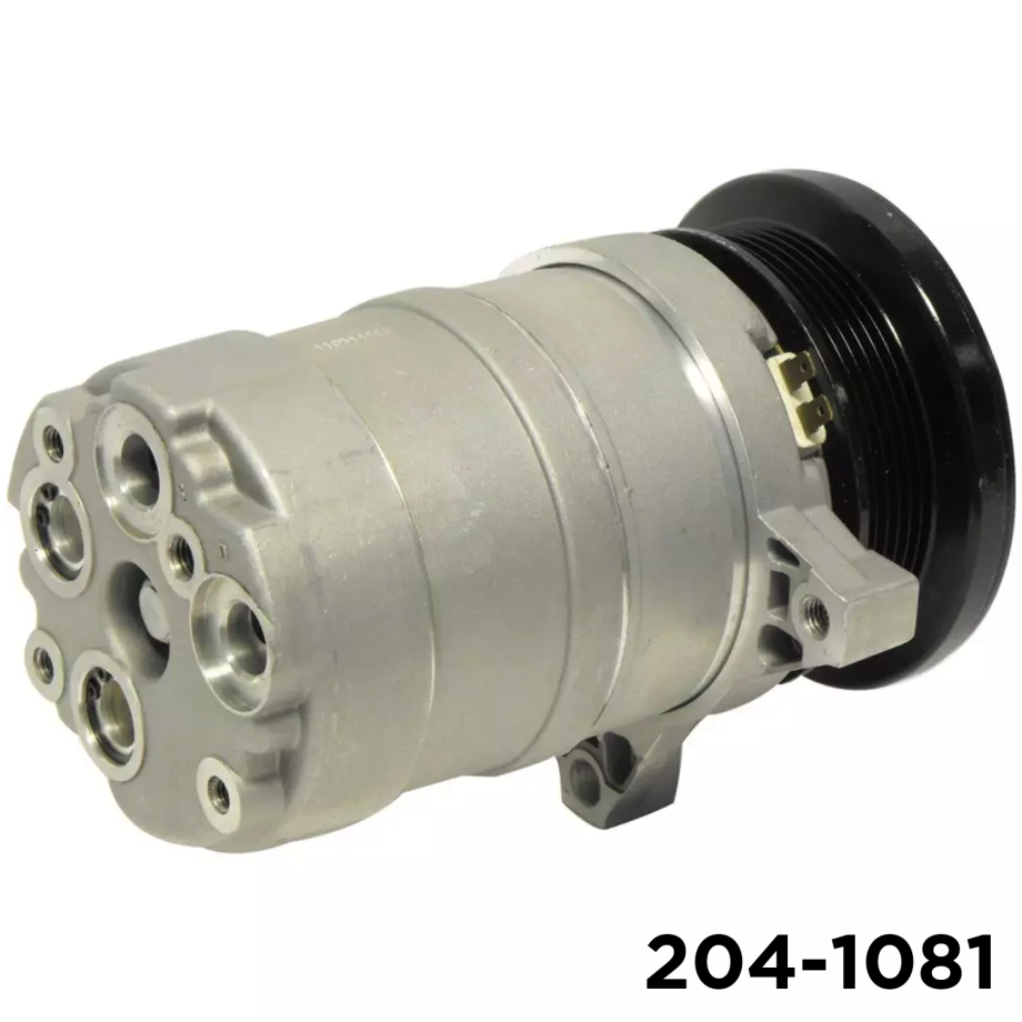 AFTERMARKET HD6 A/C COMPRESSOR WITH 6 POLY CLUTCH 12V