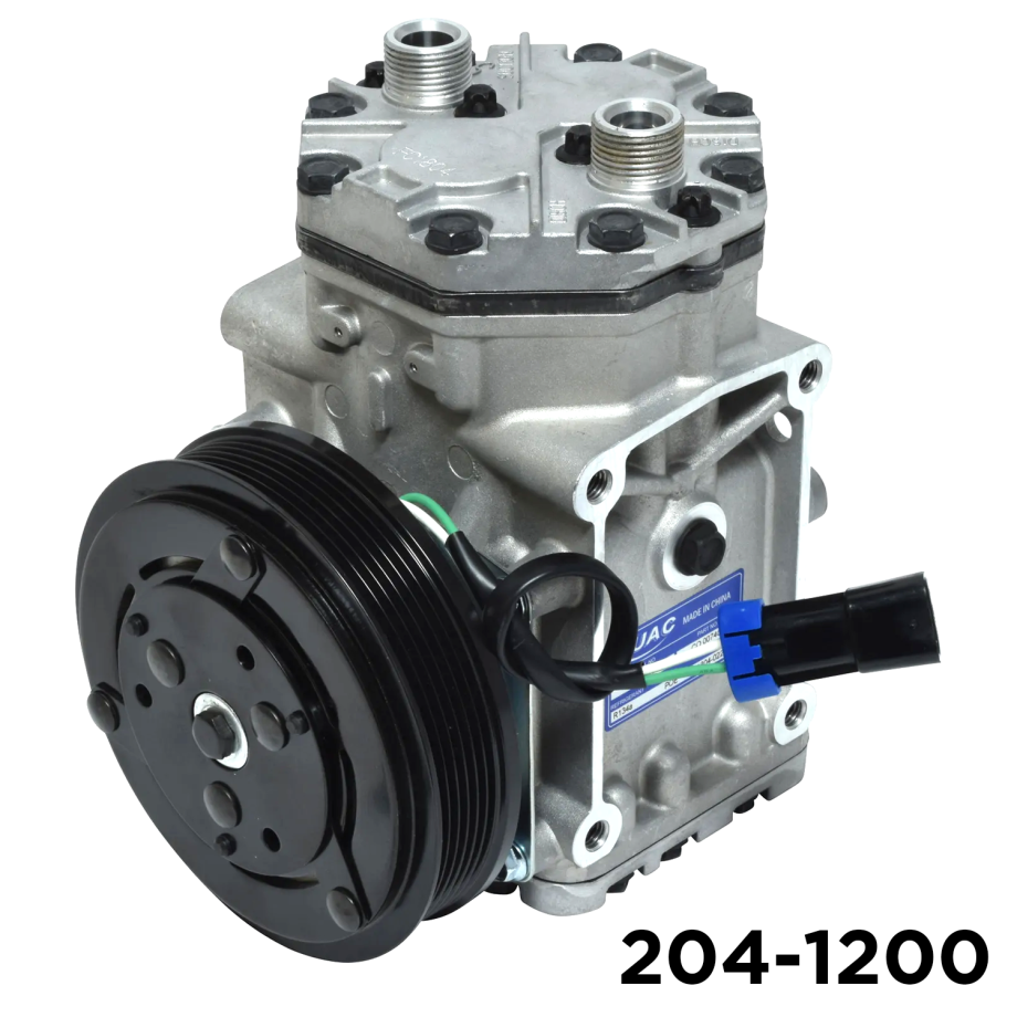 York Compressor LH Suction TL210 With 6 Groove Clutch Kenworth & Freightliner