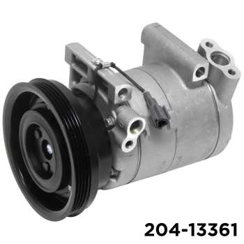 NEW AFTERMARKET DKV14D A/C COMPRESSOR WITH 4 POLY CLUTCH 12V