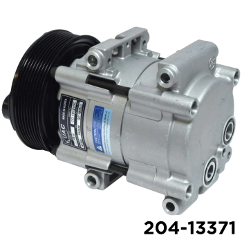 NEW AFTERMARKET FS10 A/C COMPRESSOR WITH 8 POLY CLUTCH 12V