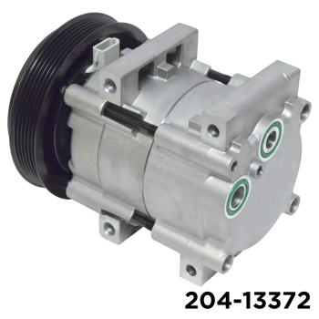 NEW AFTERMARKET FS10 A/C COMPRESSOR WITH 6 POLY CLUTCH 12V