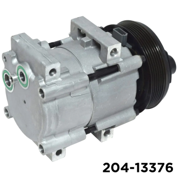 NEW AFTERMARKET FS10 A/C COMPRESSOR WITH 6 POLY CLUTCH 12V