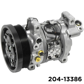 NEW AFTERMARKET DKV14D A/C COMPRESSOR WITH 6 POLY CLUTCH 12V