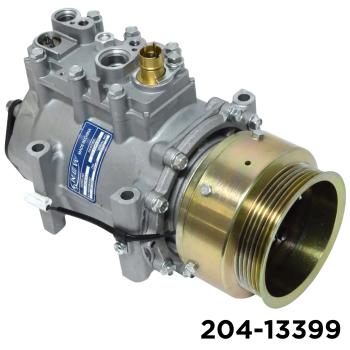 NEW AFTERMARKET MSC105CF A/C COMPRESSOR WITH 6 POLY CLUTCH 12V
