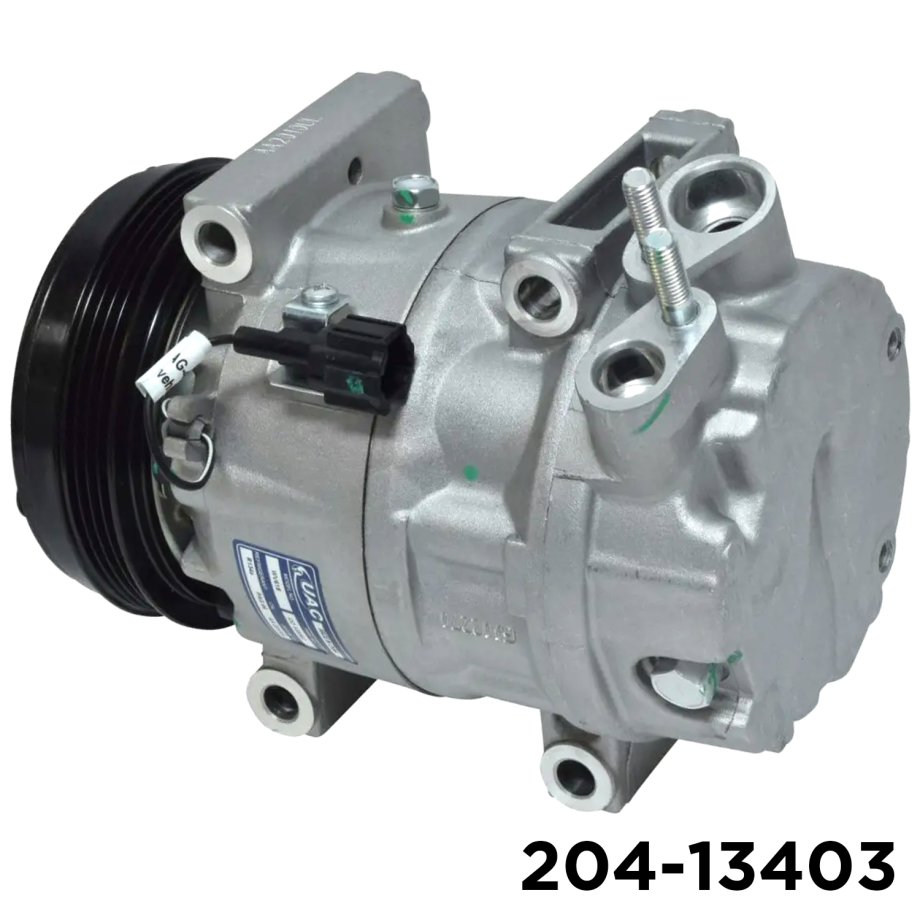 NEW AFTERMARKET CWV618 A/C COMPRESSOR WITH 4 POLY CLUTCH 12V