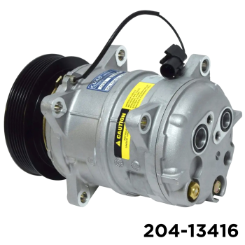 NEW AFTERMARKET DKS15CH A/C COMPRESSOR WITH 6 POLY CLUTCH