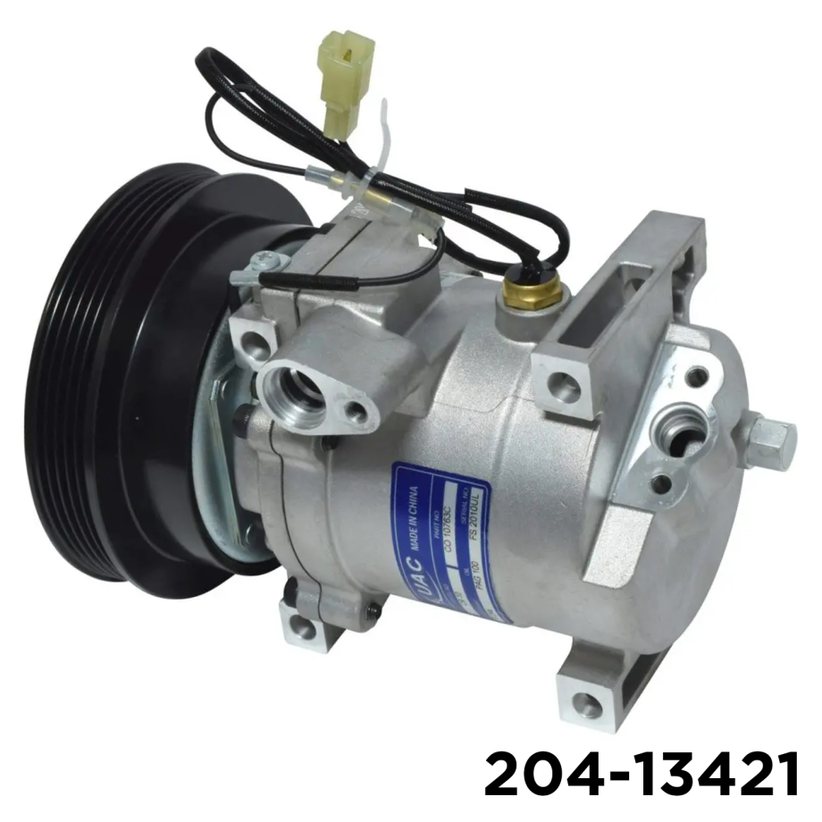 NEW AFTERMARKET PANASONIC A/C COMPRESSOR WITH 5 POLY CLUTCH 12V
