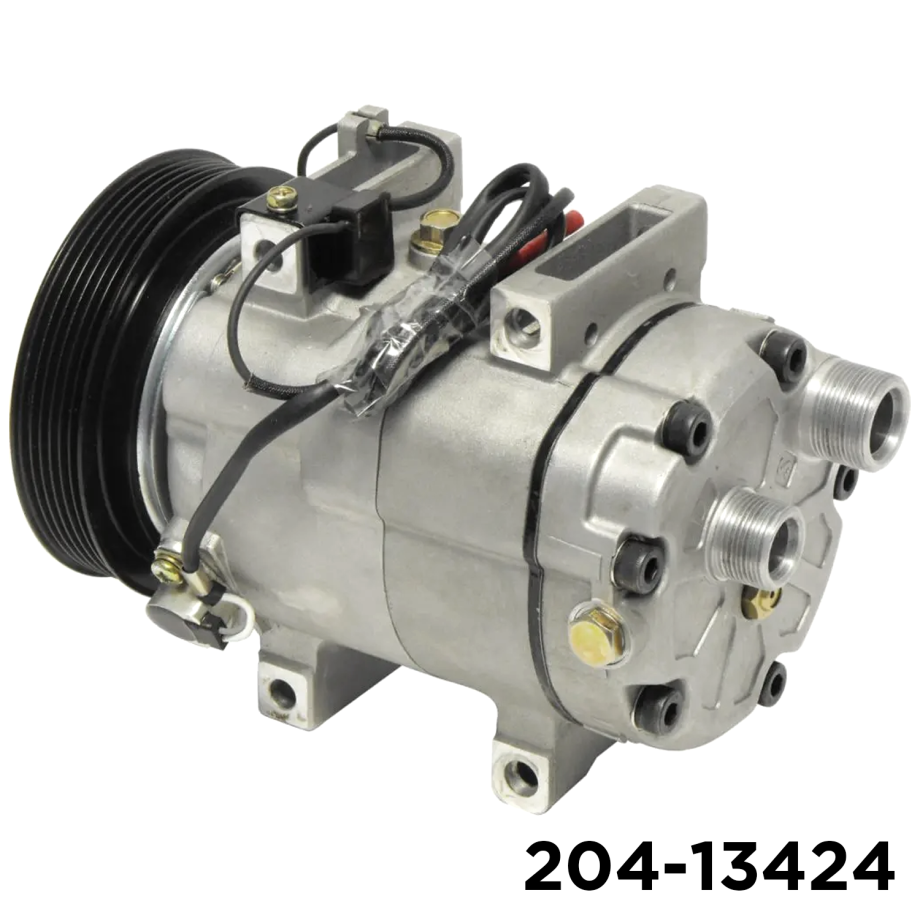 NEW AFTERMARKET DCW17B A/C COMPRESSOR WITH 6 POLY CLUTCH