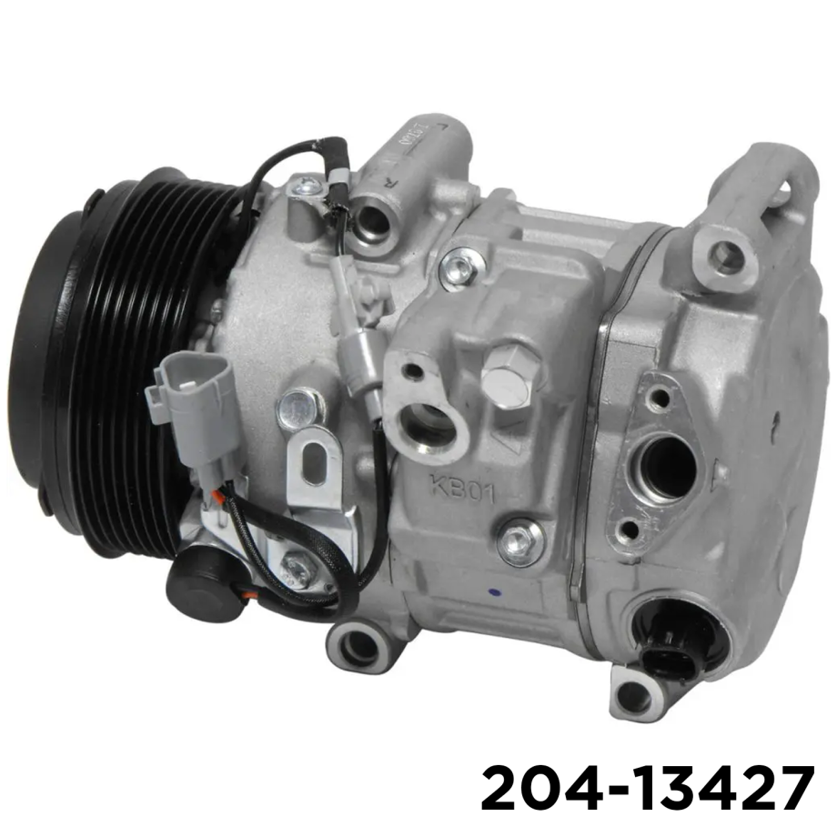 NEW AFTERMARKET 7SBH17C A/C COMPRESSOR WITH 7 POLY CLUTCH 12V