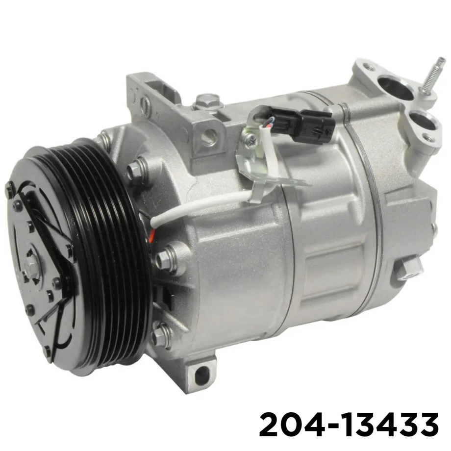 NEW OEM DCS171C A/C COMPRESSOR WITH 6 POLY CLUTCH 12V