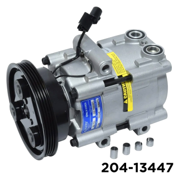 NEW AFTERMARKET FS10 A/C COMPRESSOR WITH 4 POLY CLUTCH 12V