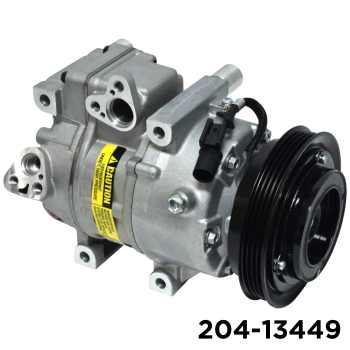 NEW AFTERMARKET VS16M A/C COMPRESSOR WITH 4 POLY CLUTCH 12V