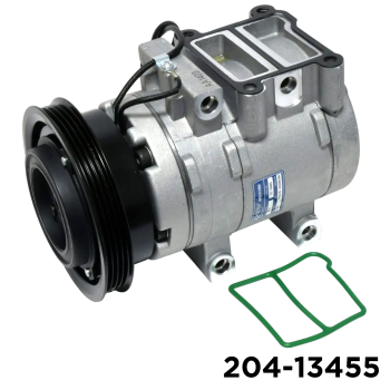 NEW AFTERMARKET HS15 A/C COMPRESSOR WITH 4 POLY CLUTCH 12V