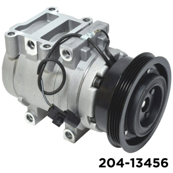 NEW AFTERMARKET HS15 A/C COMPRESSOR WITH 4 POLY CLUTCH 12V