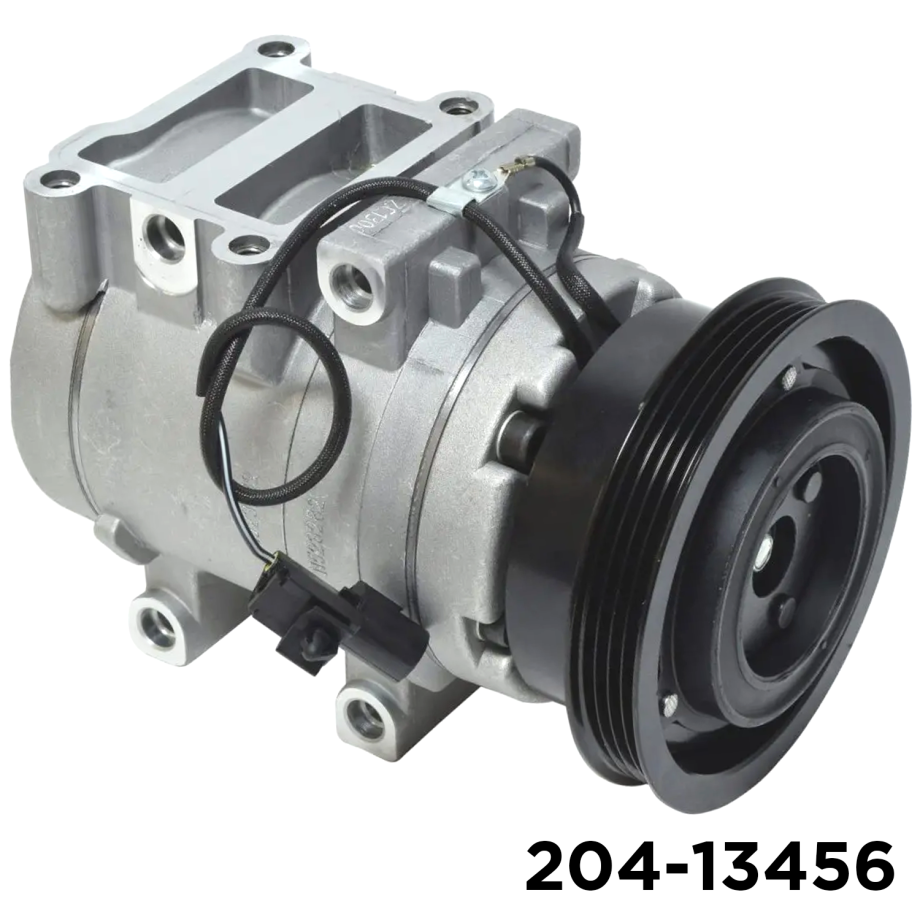 NEW AFTERMARKET HS15 A/C COMPRESSOR WITH 4 POLY CLUTCH 12V