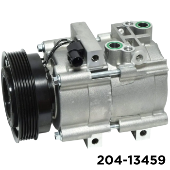 NEW AFTERMARKET HS18 A/C COMPRESSOR WITH 6 POLY CLUTCH 12V