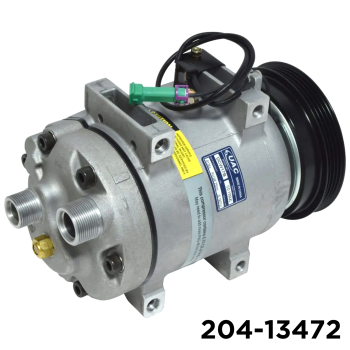 NEW AFTERMARKET DCW17D A/C COMPRESSOR WITH 4 POLY CLUTCH 12V