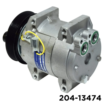 NEW AFTERMARKET DKS17D A/C COMPRESSOR WITH 6 POLY CLUTCH 12V