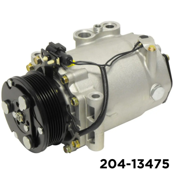 NEW AFTERMARKET SCROLL A/C COMPRESSOR WITH 6 POLY CLUTCH 12V
