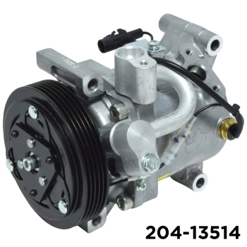 NEW AFTERMARKET PANASONIC A/C COMPRESSOR WITH 5 POLY CLUTCH 12V