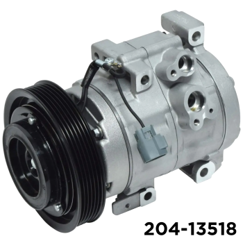 NEW AFTERMARKET HS18N A/C COMPRESSOR WITH 6 POLY CLUTCH 12V