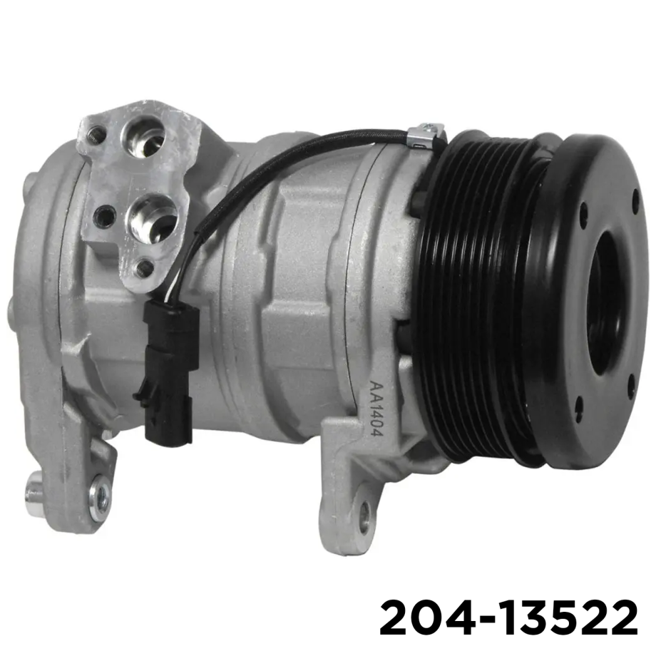 NEW AFTERMARKET 10S20E A/C COMPRESSOR WITH 7 POLY CLUTCH 12V