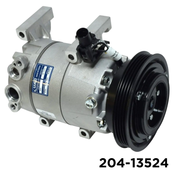 NEW AFTERMARKET VS12N A/C COMPRESSOR WITH 4 POLY CLUTCH 12V