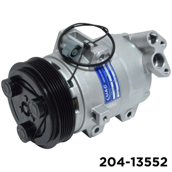 NEW AFTERMARKET DKS17D A/C COMPRESSOR WITH 6 POLY CLUTCH 12V