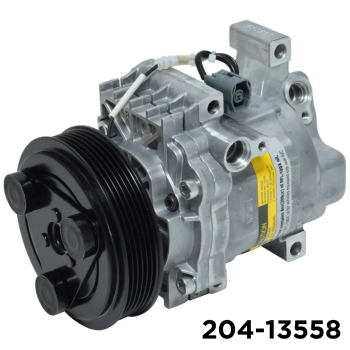 NEW AFTERMARKET PANASONIC A/C COMPRESSOR WITH 6 POLY CLUTCH 12V