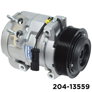 NEW AFTERMARKET 10S17C A/C COMPRESSOR WITH 8 POLY CLUTCH 12V