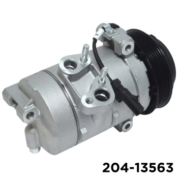 NEW AFTERMARKET DKS17D A/C COMPRESSOR WITH 6 POLY CLUTCH 12V