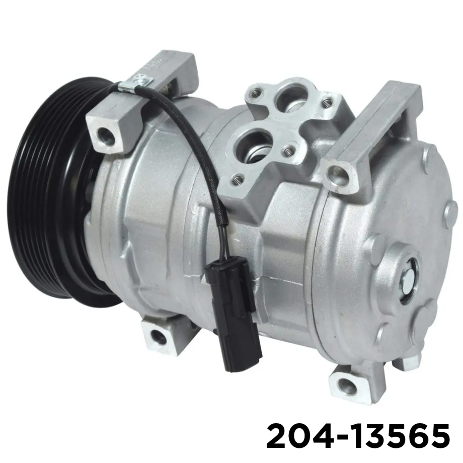 NEW AFTERMARKET 10S17C A/C COMPRESSOR WITH 6 POLY CLUTCH 12V