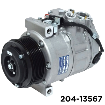NEW AFTERMARKET 7SEU17C A/C COMPRESSOR WITH 7 POLY CLUTCH 12V