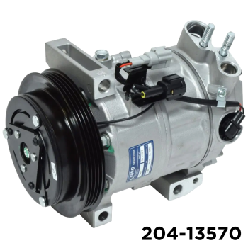 NEW AFTERMARKET DCS17EC A/C COMPRESSOR WITH 4 POLY CLUTCH 12V