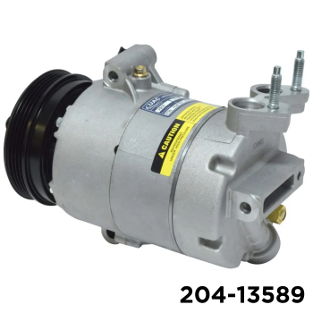 NEW AFTERMARKET VS16 A/C COMPRESSOR WITH 4 POLY CLUTCH 12V