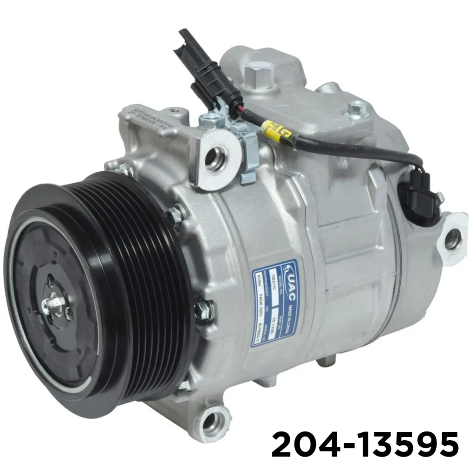 NEW AFTERMARKET 7SEU17C A/C COMPRESSOR WITH 8 POLY CLUTCH 24V