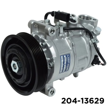 NEW AFTERMARKET 6SES14C A/C COMPRESSOR WITH 6 POLY CLUTCH 12V
