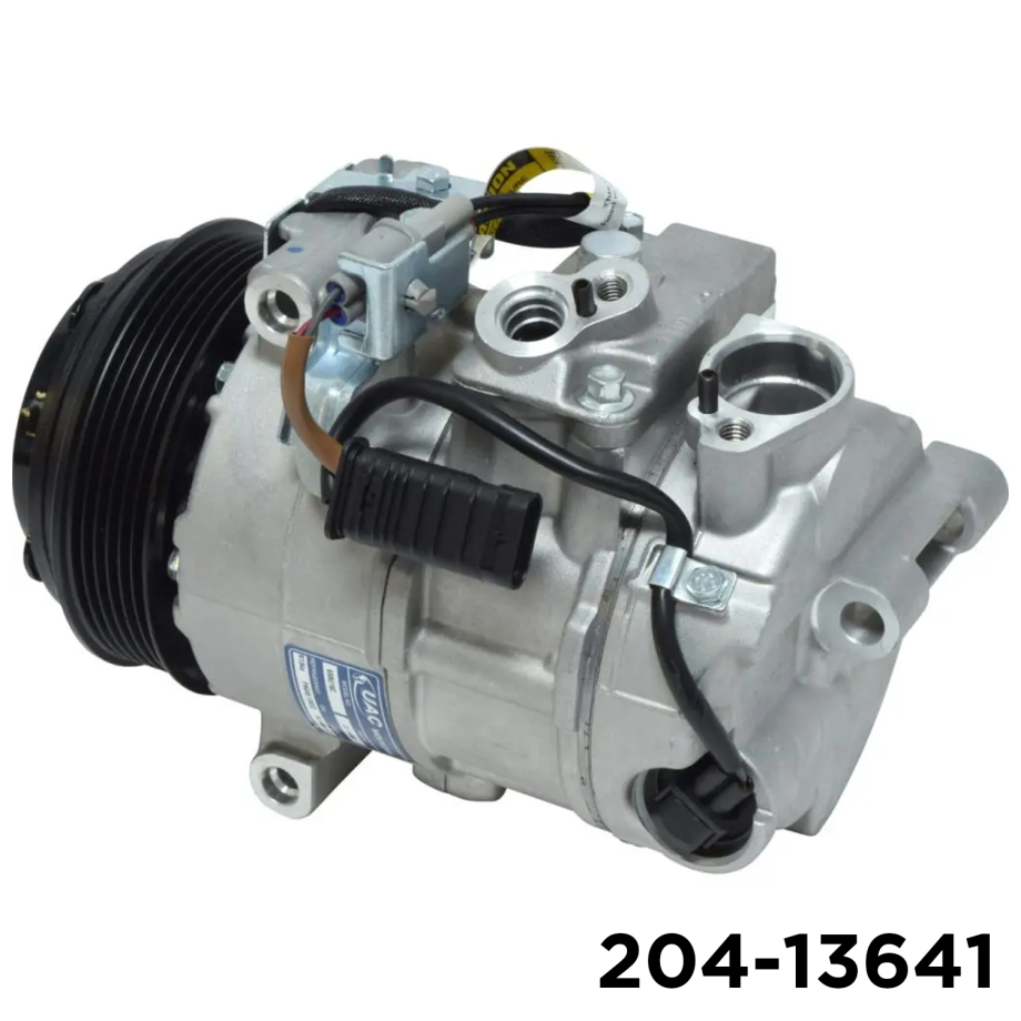 NEW AFTERMARKET 6SBU16C A/C COMPRESSOR WITH 6 POLY CLUTCH 12V