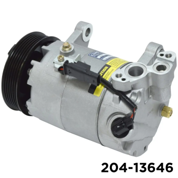 NEW AFTERMARKET VS14E A/C COMPRESSOR WITH 6 POLY CLUTCH 12V