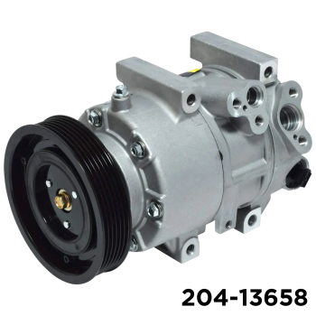 NEW AFTERMARKET DVE16 A/C COMPRESSOR WITH 6 POLY CLUTCH 12V
