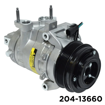 NEW AFTERMARKET DKS20DT A/C COMPRESSOR WITH 6 POLY CLUTCH 12V