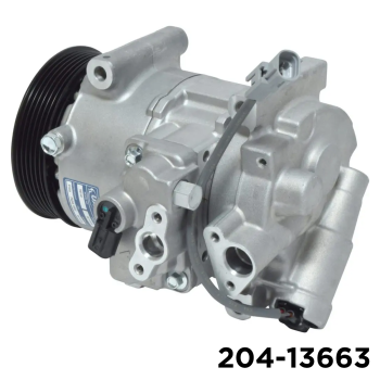 NEW AFTERMARKET TSE14F A/C COMPRESSOR WITH 6 POLY CLUTCH 12V