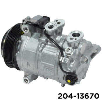 NEW AFTERMARKET 6SAS14C A/C COMPRESSOR WITH 6 POLY CLUTCH 12V