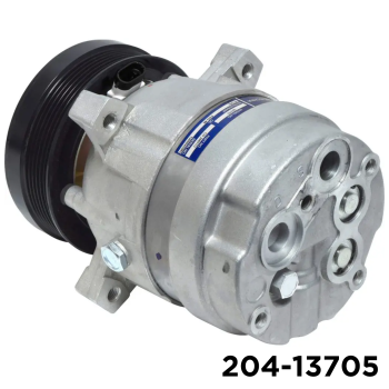 NEW AFTERMARKET V5 A/C COMPRESSOR WITH 6 POLY CLUTCH 12V