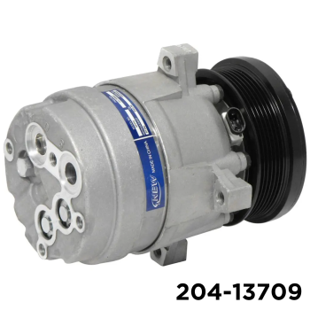 NEW AFTERMARKET V5 A/C COMPRESSOR WITH 6 POLY CLUTCH 12V